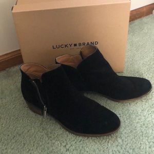 Lucky Brand Booties Black size 10